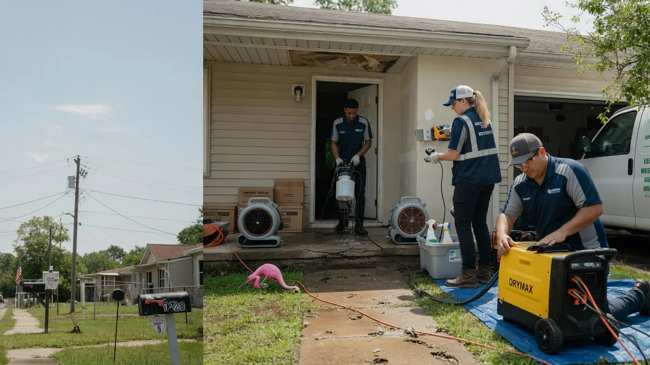 Storm Damage Water Removal in Palmyra, TN near me
